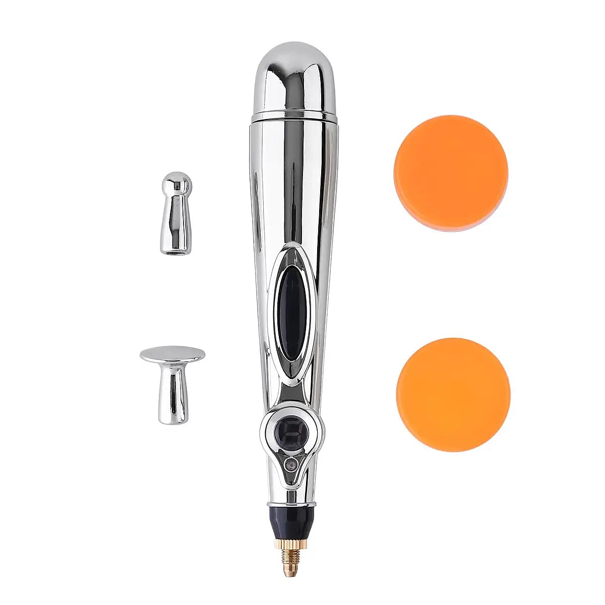 Laser Therapy Acupuncture Massager Pen with Gel Containers