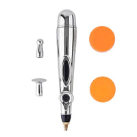 Laser Therapy Acupuncture Massager Pen with Gel Containers