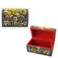 Handmade Yellow Color Antiqui Dome Shaped Wooden Jewellery Box (6"x5") - Sticky add to cart bar