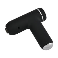 Black Microvibration Massage Gun (5.70"x5.40"x1.96")