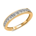 NY Closeout 10K Yellow Gold Diamond (I2) Ring (2.1 g) 1.00 ctw - Sticky add to cart bar