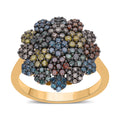 Multi Diamond Ring in Vermeil Yellow Gold Over Sterling Silver 1.00 ctw - Sticky add to cart bar