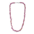 Tanzanian Natronite Chips Necklace 20 Inches in Sterling Silver 143.50 ctw - Sticky add to cart bar