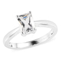 Radiant Cut Brazilian Petalite Solitaire Ring in Sterling Silver 0.75 ctw - Sticky add to cart bar