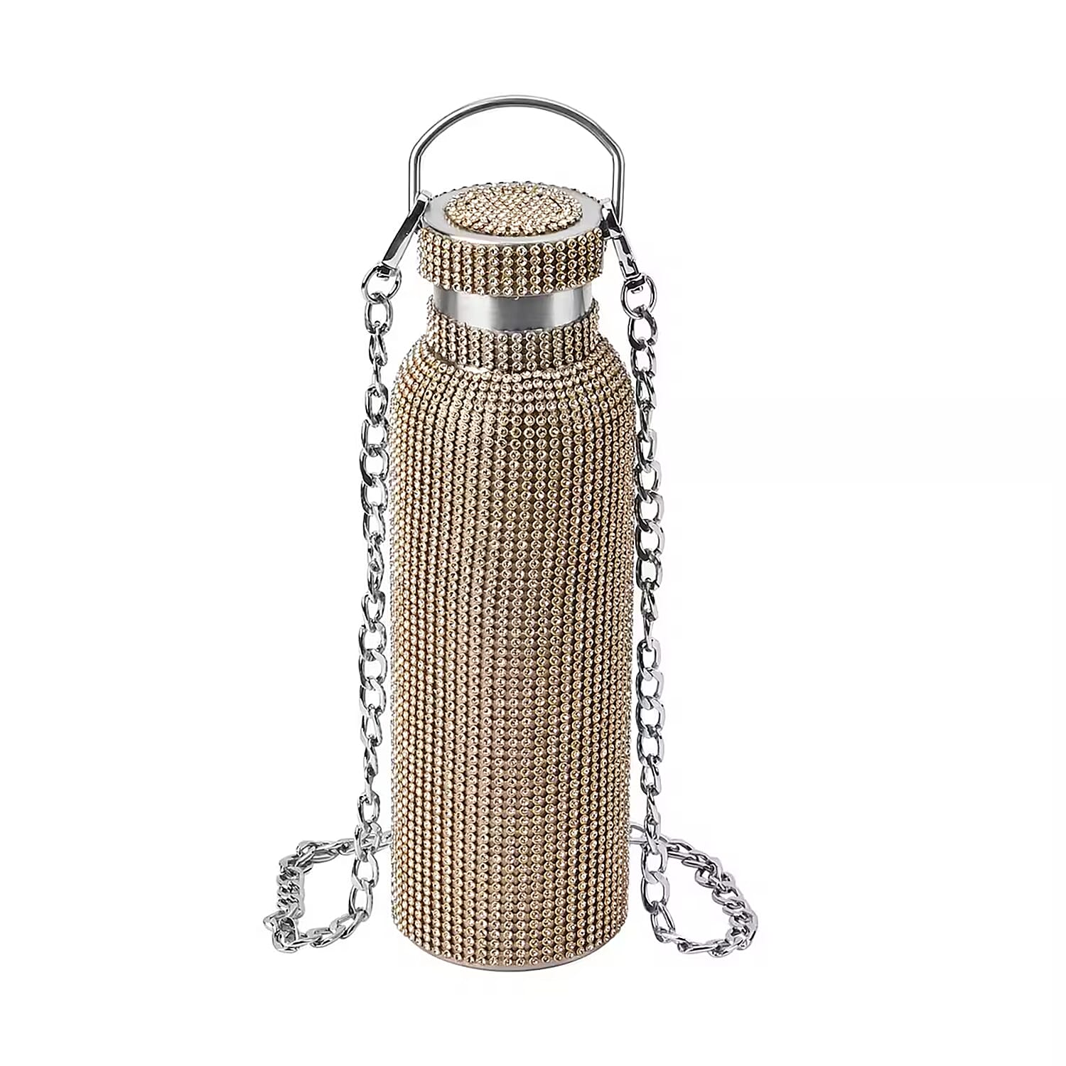 Champagne Color Stainless Steel Mug with Handle 20oz
