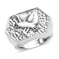 Karis White Diamond Men's Ring in Platinum Bond - Sticky add to cart bar