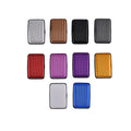 Set of 10 Multi Color Mini RFID Protected Card Holder (4.33"x2.95"x0.78") - Sticky add to cart bar