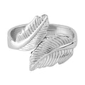 Bypass Bangle Bracelet Silvertone (6.50-7.00In) - Sticky add to cart bar