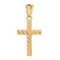10K Yellow Gold Cross Pendant 0.60 Grams - Sticky add to cart bar