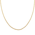 10K Yellow Gold Rope Chain Necklace , Gold Necklace , Rope Necklace , Gold Chain , 18 Inch Chain Necklace 1.10 Grams - Sticky add to cart bar