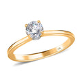 Iliana 18K Yellow Gold Diamond (G-H, SI1) Ring (Size 6.0) 0.50 ctw - Sticky add to cart bar