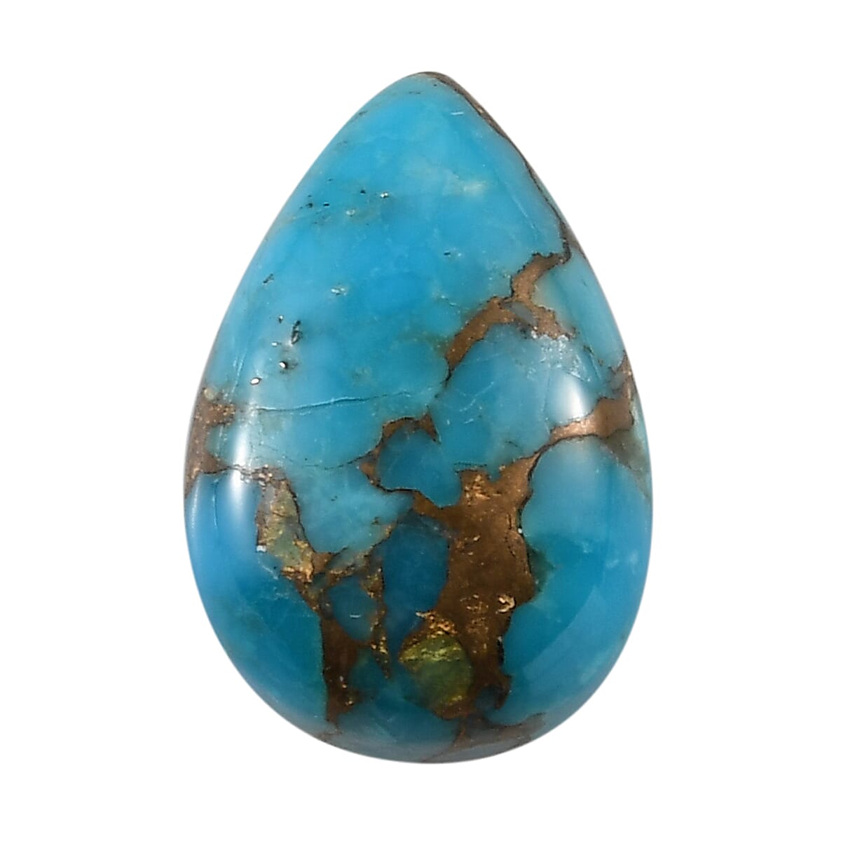 AA Mojave Blue Turquoise (Pear 15x10 mm) 4.74 ctw | Loose Gem | Loose Gemstones | Loose Stones | Jewelry Stones