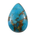 AA Mojave Blue Turquoise (Pear 15x10 mm) 4.74 ctw | Loose Gem | Loose Gemstones | Loose Stones | Jewelry Stones - Sticky add to cart bar
