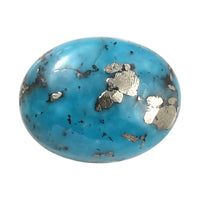 AA Empyrean Blue Turquoise (Ovl 8x6 mm) 1.23 ctw | Loose Gem | Loose Gemstones | Loose Stones | Jewelry Stones