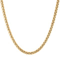 10K Yellow Gold 4mm Palma Chain Necklace 22 Inches 13.10 Grams - Sticky add to cart bar