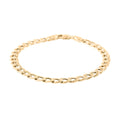 10K Yellow Gold 5.5mm Curb Chain Bracelet (8.00 In) 3.80 Grams - Sticky add to cart bar