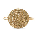 Luxoro 10K Yellow Gold Rope Chain Ring 2.50 Grams - Sticky add to cart bar