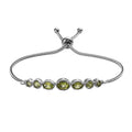 Karis Sky Blue Topaz Bolo Bracelet in Platinum Bond 2.90 ctw - Sticky add to cart bar