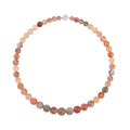 Multi Rutilated Quartz Beaded Necklace 20 Inches in Rhodium Over Sterling Silver 450.00 ctw - Sticky add to cart bar