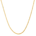 14K Yellow Gold Sparkle Chain Necklace, Gold Chain Necklace, Gold Necklace, 18 Inch Chain Necklace 2.80 Grams - Sticky add to cart bar