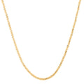 14K Yellow Gold 1.50mm Sparkle Chain Necklace 24 Inches 2.30 Grams - Sticky add to cart bar