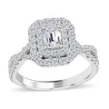 Modani 950 Platinum Diamond SI - GH Ring (Size 10.0) 7 Grams 1.30 ctw (Del. in 15-20 Days) - Sticky add to cart bar