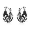 Bali Legacy Sterling Silver Hoop Earrings 5.25 Grams - Sticky add to cart bar