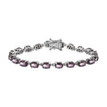 Indian Star Ruby Bracelet in Platinum Over Sterling Silver (6.50 In) 17.90 ctw - Sticky add to cart bar