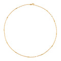 24K Yellow Gold Link Chain Necklace 20 Inches 3.35 Grams - Sticky add to cart bar