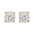 Memorial Day Doorbuster Deal 14K Yellow Gold Diamond (G SI2-I1) Earrings 1.50 ctw - Sticky add to cart bar