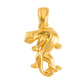 Electroform Leopard Pendant in 24K Yellow Gold 1.50 Grams - Sticky add to cart bar