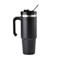 30oz Stainless Steel Cup with Straw - Black - Sticky add to cart bar