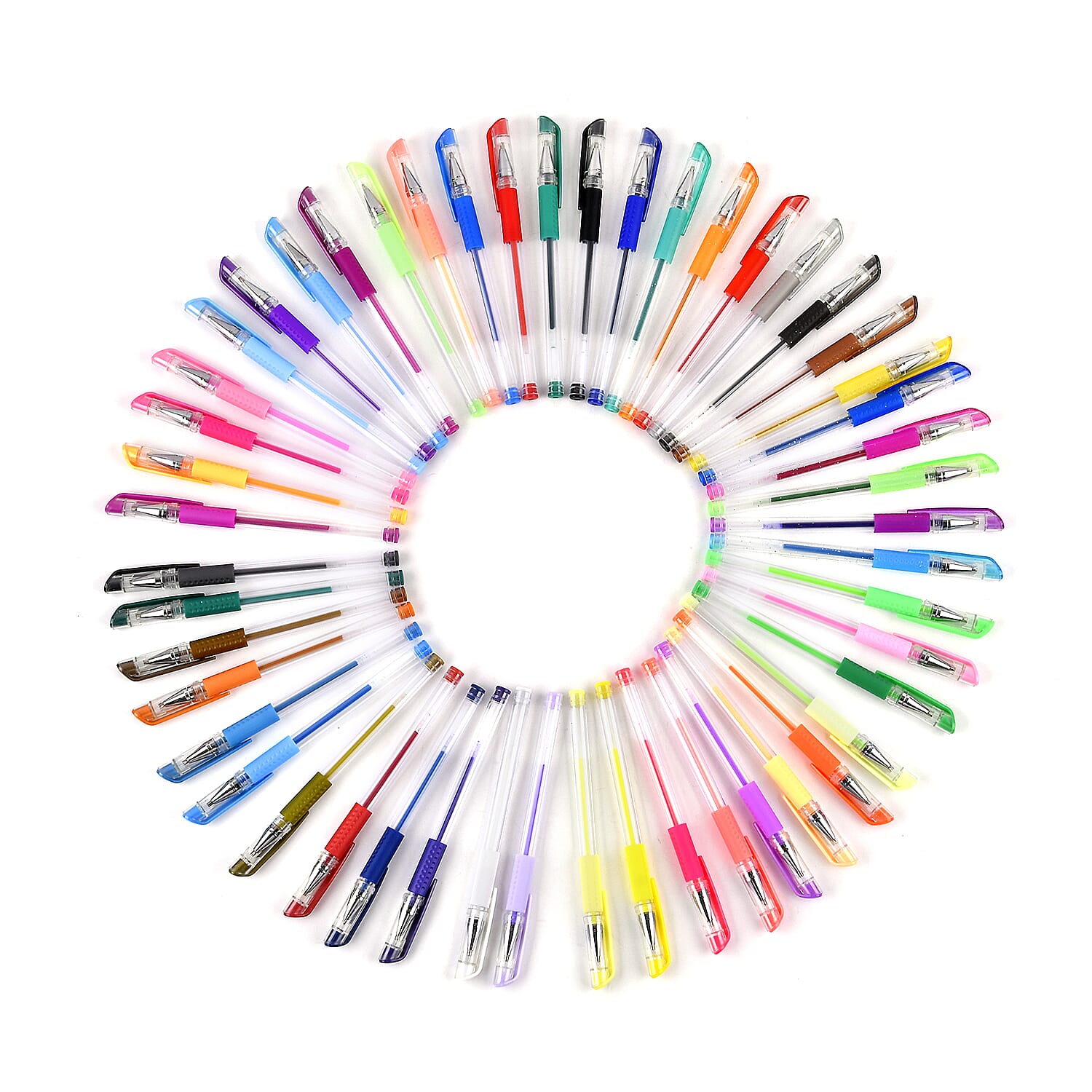 Set of 50 Multi Color Gel Pens
