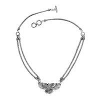 TLV Bali Legay Sterling Silver Phoenix Necklace (20 Inches) (39.65 g)