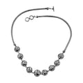 TLV Bali Legacy Sterling Silver Toggle Clasp Round Necklace (20 Inches) (46.20 g) - Sticky add to cart bar