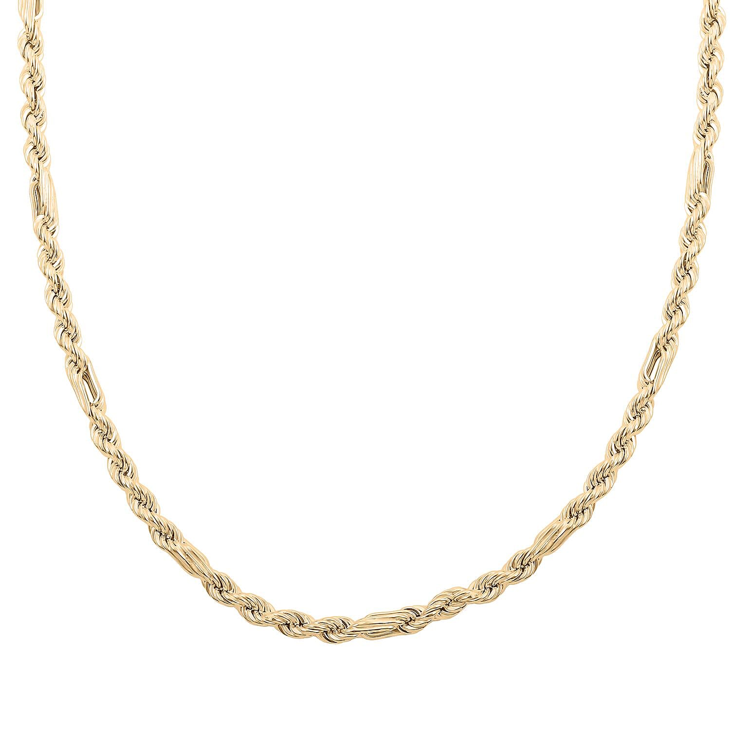 Velvet Mega Torchon Italian 10K Yellow Gold 4.7mm Necklace 20 Inches 12.35 Grams