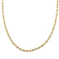 Velvet Mega Torchon Italian 10K Yellow Gold 4.7mm Necklace 20 Inches 12.35 Grams - Sticky add to cart bar