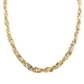 Italian 10K Yellow Gold Chain Necklace, Spirali Oro Chain Necklace, Gold Necklace, 20 Inch Chain Necklace, Gold Gifts, Gold Jewelry 7mm  9 Grams - Sticky add to cart bar