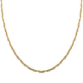Seta Italian 10K Yellow Gold 2.5mm Necklace 20 Inches 2.55 Grams - Sticky add to cart bar