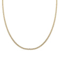Italian 10K Yellow Gold 3.2mm Bismark Necklace 20 Inches 3.20 Grams - Sticky add to cart bar