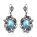 Bali Legacy Larimar and Multi Gemstone Earrings in Sterling Silver 14.80 ctw - Sticky add to cart bar