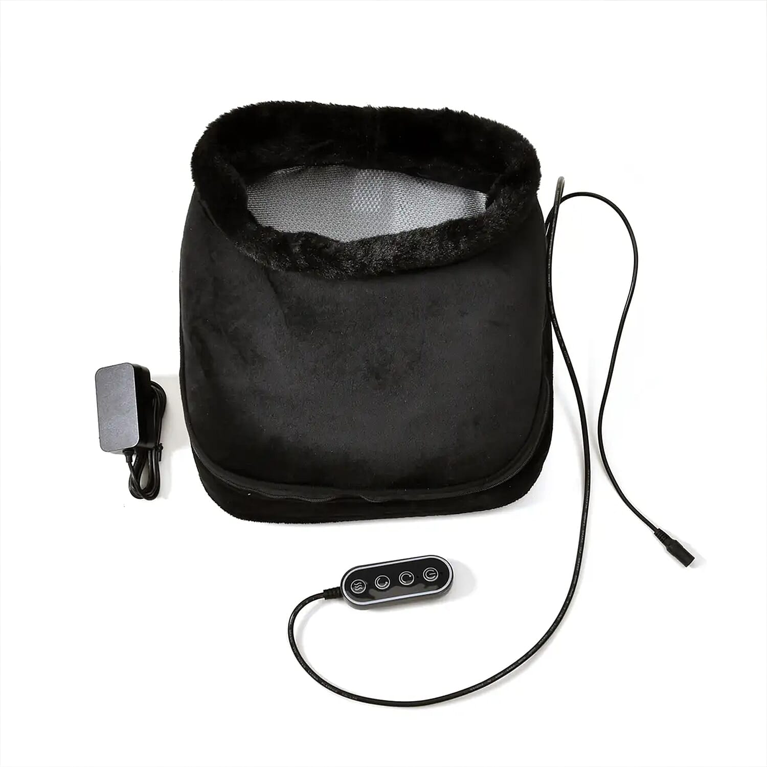 Black 3 in 1 Foot Massager Spa (11.81"x7.50"x7.50")