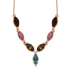 Multi Tourmaline in RG Vermeil