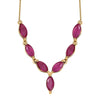 Ruby in YG Vermeil