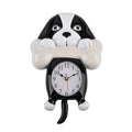 Black Dog Shaped Wall Clock with Moving Tail (14.17"x9.37"x2.51") (1xAA Battery Not Included) - Sticky add to cart bar