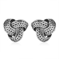 Bali Legacy Sterling Silver Tulang Naga Earrings (4.75 g)