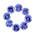 Premium Tanzanite Set of 8 (Rnd 5 mm) 4.00 ctw - Sticky add to cart bar