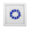 Premium Tanzanite Set of 10 (Hrt 5 mm) 4.00 ctw - Sticky add to cart bar