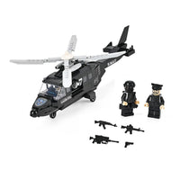 Helicopter Building Blocks Toys (Included 254 Pieces Blocks)