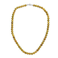 Green Opal 181.00 ctw Necklace in Sterling Silver 20 Inches